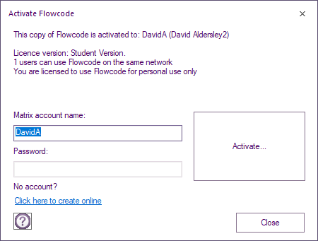 Refresh the licence