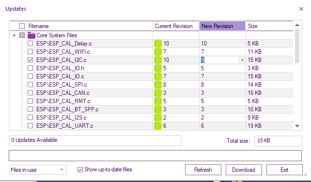 Changing component revision.png