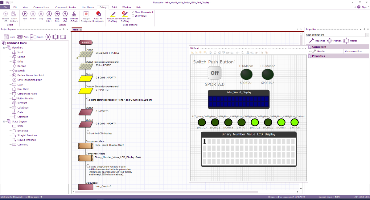 Dashboard LEDs not initialising on re-run