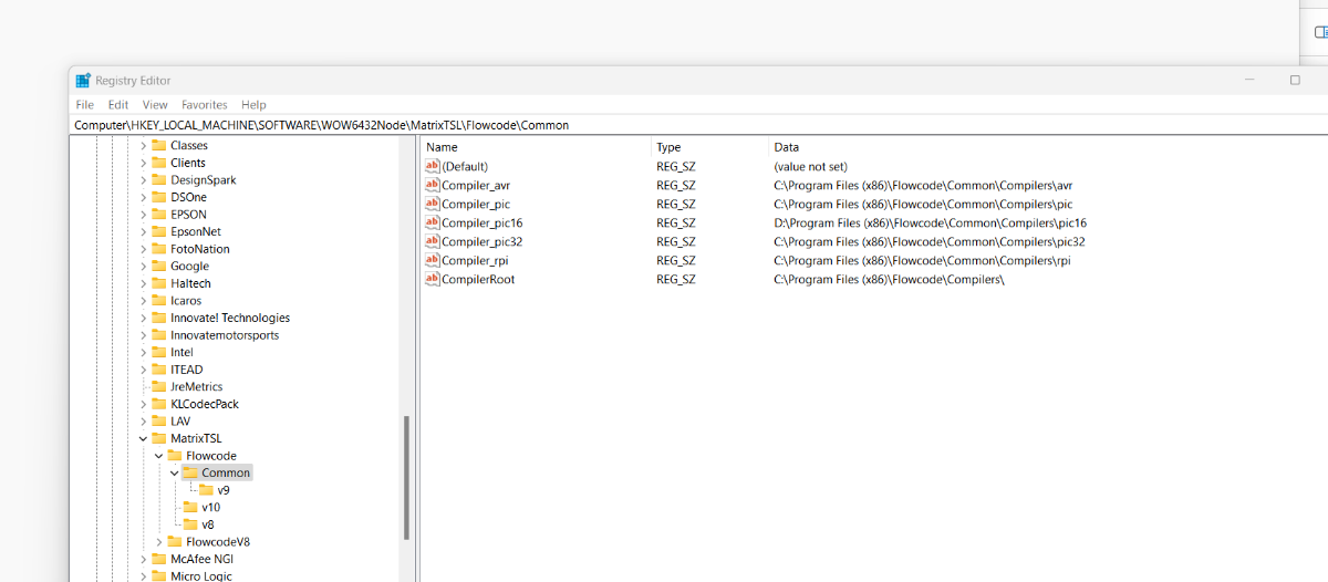 screen shot registry.png