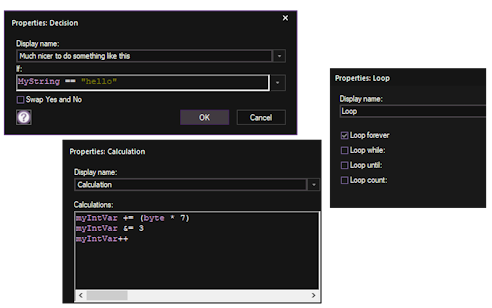 New coding features