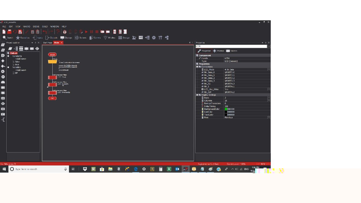 program with properties in view