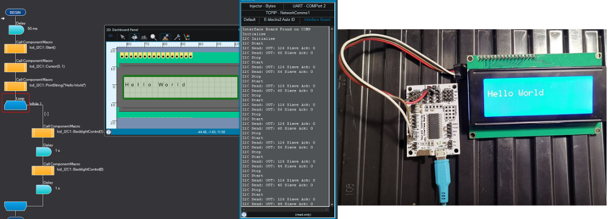 Interface Board with I2C Backpack LCD.png