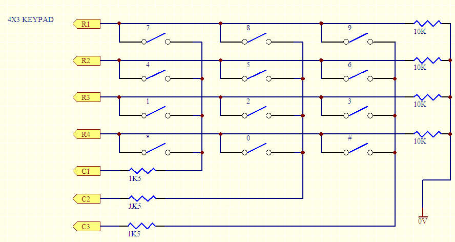 Keypad Connections